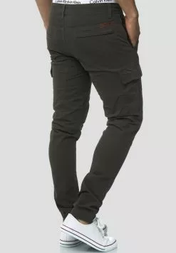 INDICODE JEANS Pantalon Cargo - Anthracite -INDICODE JEANS Boutique 4650e2b661644ec9829ecaa71415c05b