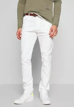 INDICODE JEANS GOVER - Chino - Offwhite