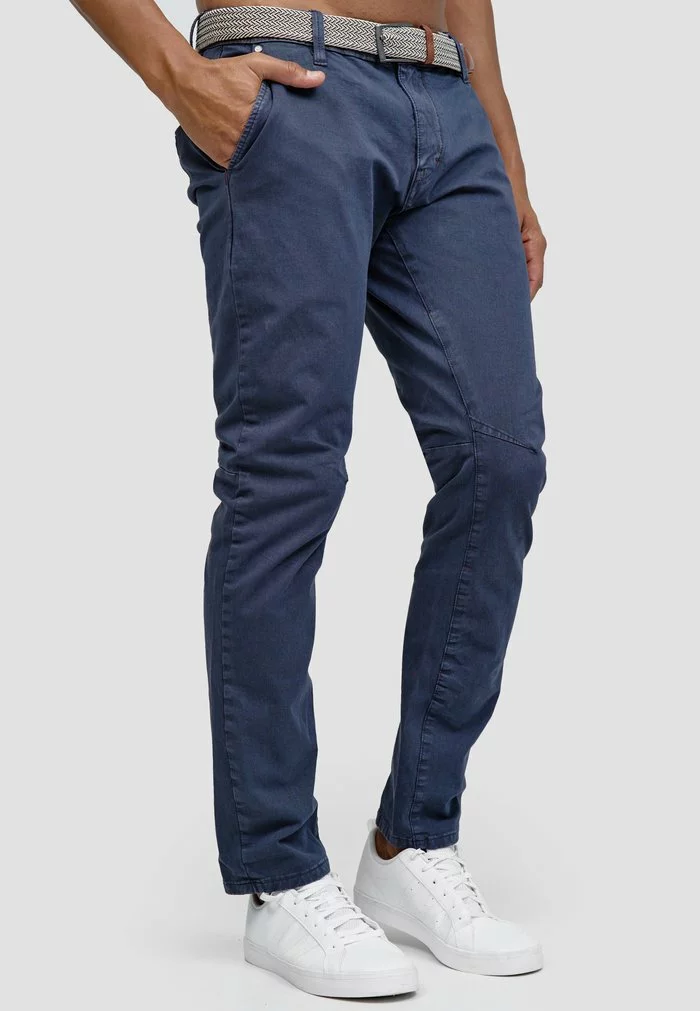 INDICODE JEANS Chino - Navy 5 INDICODE JEANS Chino - Navy – Image 5