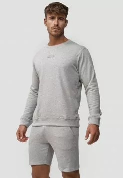 INDICODE JEANS BAXTER - Sweatshirt - Lt Grey Mix 11 INDICODE JEANS BAXTER - Sweatshirt - Lt Grey Mix -INDICODE JEANS Boutique 4725275875704b5694e45f2a87c2fb5a