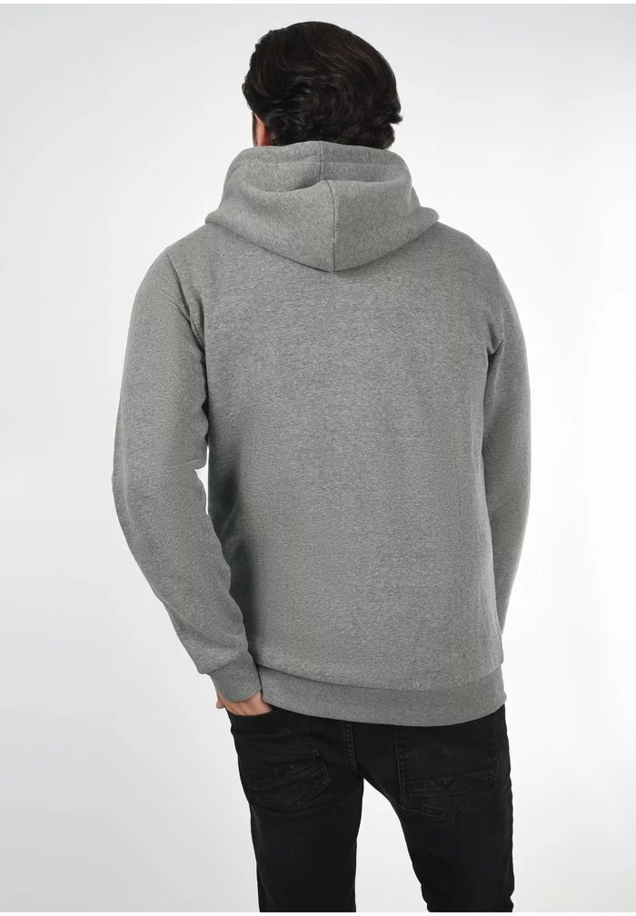 INDICODE JEANS IDBARNHILL - Sweat à Capuche Zippé - Grey Mix 3 INDICODE JEANS IDBARNHILL - Sweat à Capuche Zippé - Grey Mix â Image 3