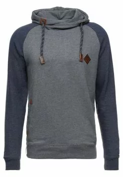 INDICODE JEANS DYOTT - Sweat à Capuche - Navy Mix -INDICODE JEANS Boutique 48188c39e145450a8ac522c4539aa766
