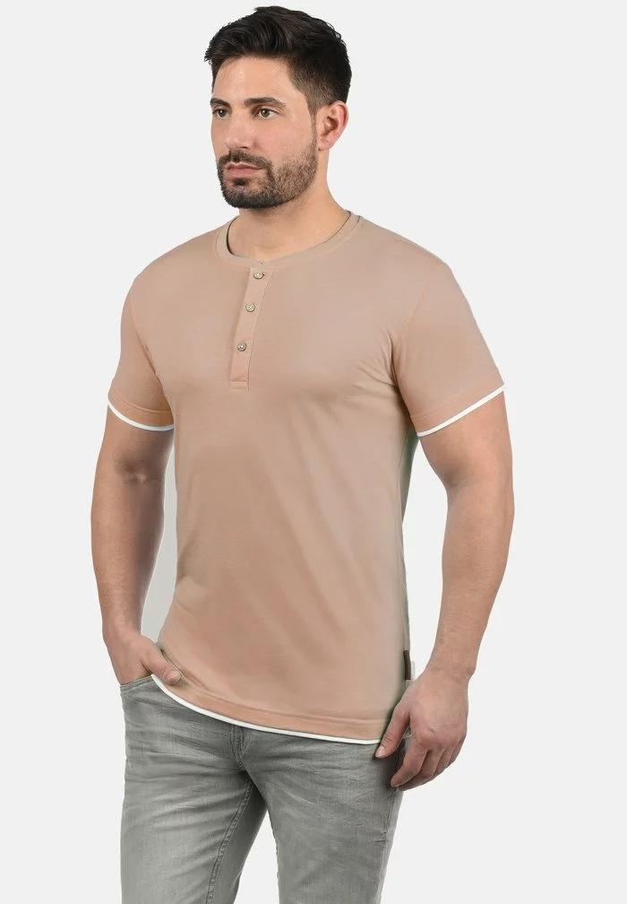 INDICODE JEANS IDTONY - T-shirt Basique - Light Pink 1 INDICODE JEANS IDTONY - T-shirt Basique - Light Pink