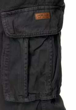 INDICODE JEANS WILLIAM - Pantalon Cargo - Grey -INDICODE JEANS Boutique 48bebc94eb8a49aaaccbe3cc5d05005e