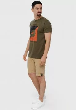INDICODE JEANS T-shirt Imprimé - Army 8 INDICODE JEANS T-shirt Imprimé - Army -INDICODE JEANS Boutique 48c988e462c84685ae63cfeadaacaad8