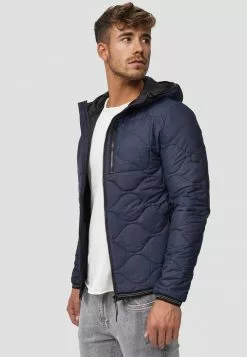 INDICODE JEANS Veste Mi-saison - Navy -INDICODE JEANS Boutique 48db99c14aff4f05a2038b31bc7bd25c