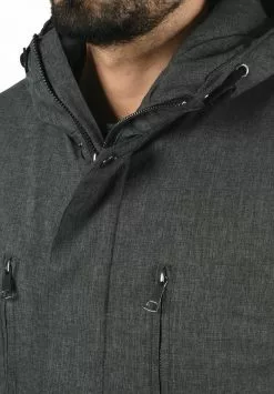 INDICODE JEANS IDSCIPIO - Veste D'hiver - Charcoal Mix -INDICODE JEANS Boutique 490f13b6cd0540f197f7acb990513527