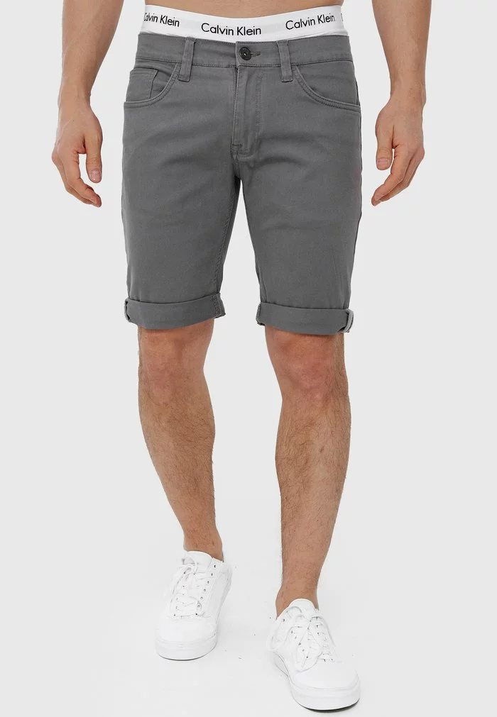 INDICODE JEANS VILLEURBANNE - Short En Jean - Pewter 1 INDICODE JEANS VILLEURBANNE - Short En Jean - Pewter