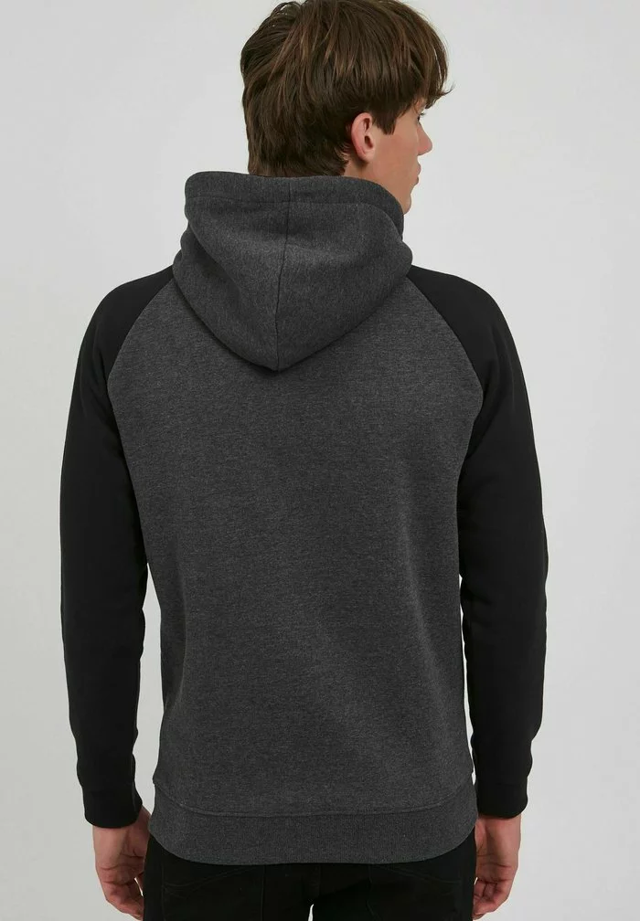 INDICODE JEANS IDTONEY - Sweat à Capuche - Charcoal Mix 3 INDICODE JEANS IDTONEY - Sweat à Capuche - Charcoal Mix – Image 3