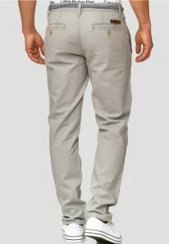 INDICODE JEANS HAVER - Pantalon Classique - Light Grey -INDICODE JEANS Boutique 4a3e717d29b2473c9553dc86ee4c7221