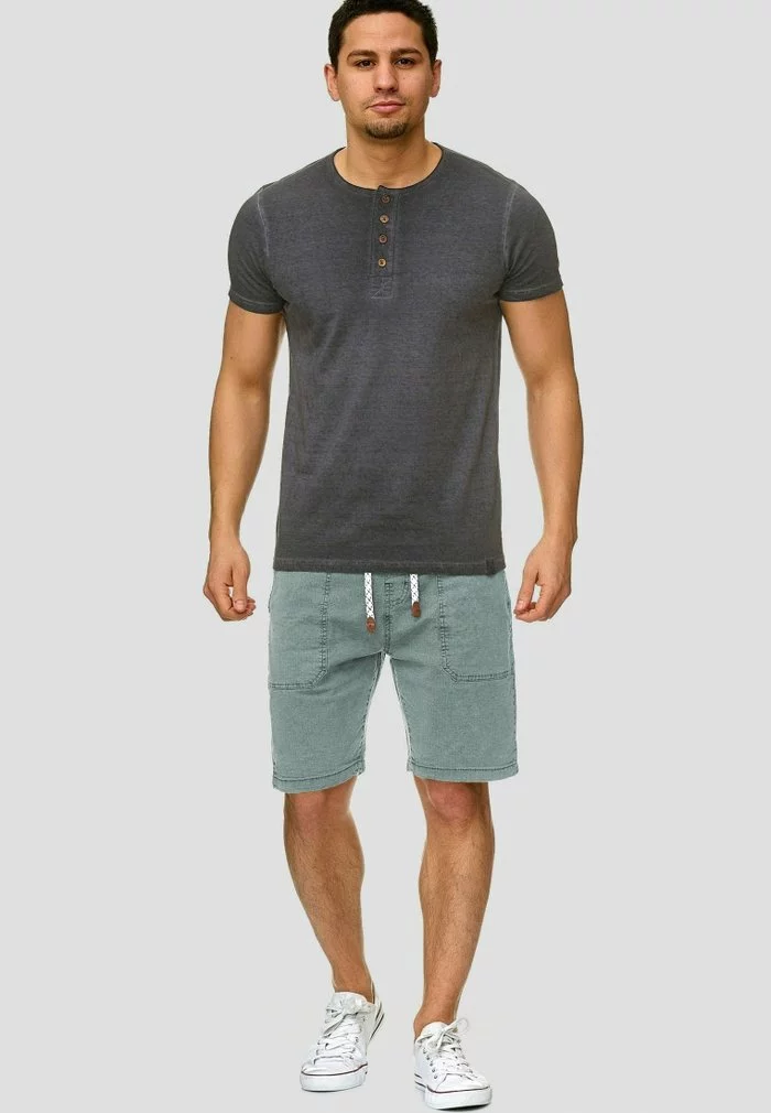INDICODE JEANS Short - Blue Surf 2 INDICODE JEANS Short - Blue Surf – Image 2