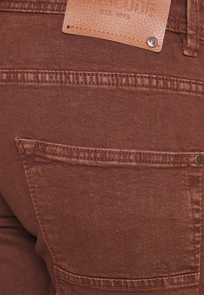 INDICODE JEANS MCINTOSH - Short En Jean - Rootbeer 4 INDICODE JEANS MCINTOSH - Short En Jean - Rootbeer – Image 4