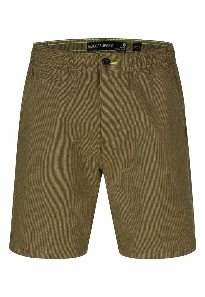 INDICODE JEANS GRANBY - Short - Dark Olive 6 INDICODE JEANS GRANBY - Short - Dark Olive – Image 6
