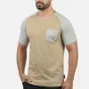 INDICODE JEANS IDGRESHAM - T-shirt Imprimé - Sand