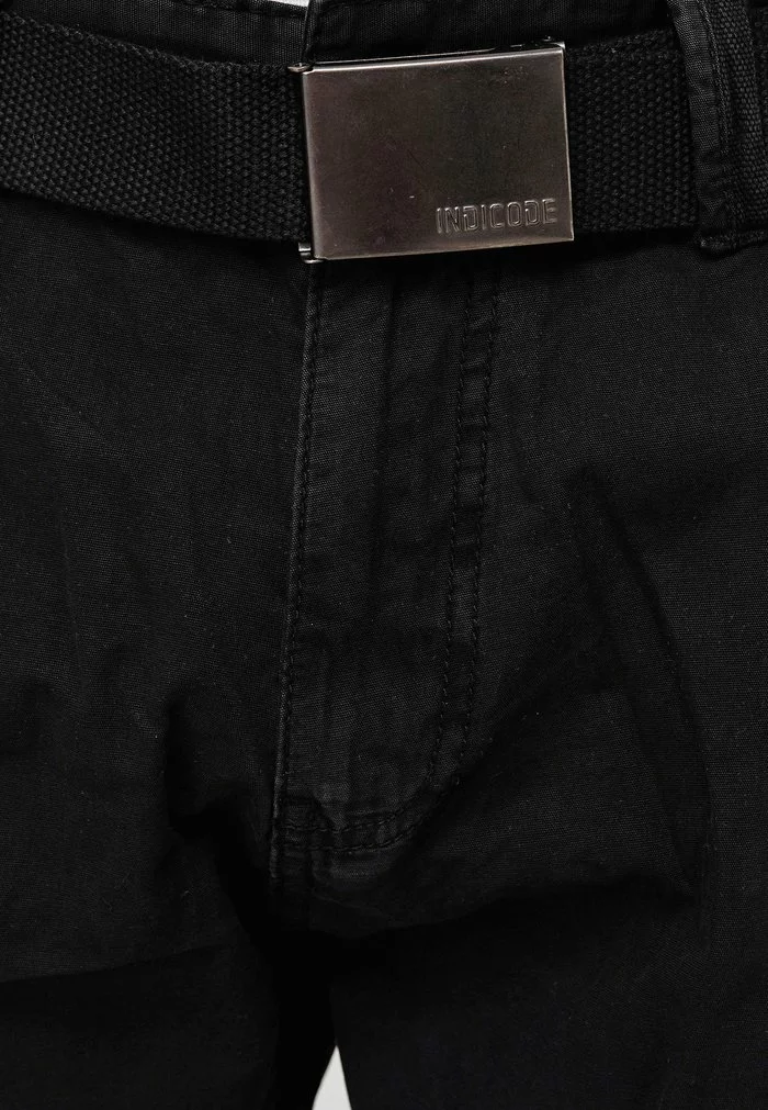 INDICODE JEANS CARGO ABNER - Short - Black 4 INDICODE JEANS CARGO ABNER - Short - Black – Image 4