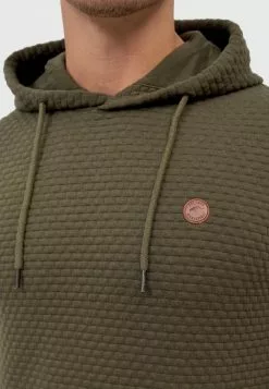 INDICODE JEANS Sweat à Capuche - Army -INDICODE JEANS Boutique 4b1060bb46af405ba59e954ff8a4ea15