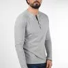 INDICODE JEANS IDGIFFORD - T-shirt à Manches Longues - Light Grey
