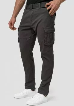INDICODE JEANS MATHEN - Pantalon Cargo - Raven 7 INDICODE JEANS MATHEN - Pantalon Cargo - Raven -INDICODE JEANS Boutique 4b3a4c257cf74d4895ad05beca65045e