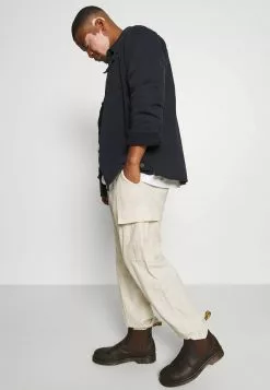 INDICODE JEANS LASSO - Pantalon Cargo - Fog -INDICODE JEANS Boutique 4b65cbde1bd84765b4d140e168002810