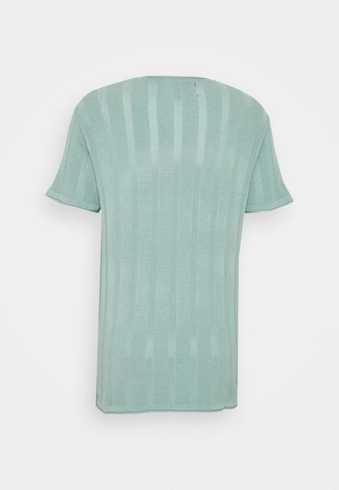 INDICODE JEANS ATKINSON - T-shirt Basique - Blue Surf 2 INDICODE JEANS ATKINSON - T-shirt Basique - Blue Surf – Image 2