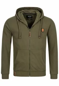 INDICODE JEANS Sweat à Capuche Zippé - Army 11 INDICODE JEANS Sweat à Capuche Zippé - Army -INDICODE JEANS Boutique 4c756f921cc0402dbeb43ead680bc956