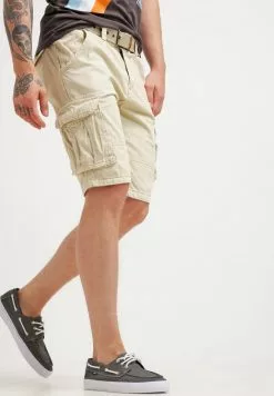 INDICODE JEANS MONROE - Short - Fog -INDICODE JEANS Boutique 4c88125c61b04e24a4287ca1e2001b5e