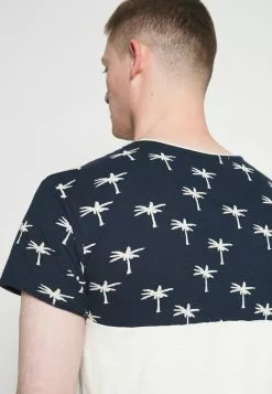 INDICODE JEANS CHARLTON - T-shirt Imprimé - Navy -INDICODE JEANS Boutique 4cb2f0128ae740589608238908f4e8c6