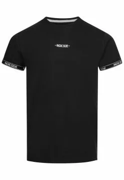 INDICODE JEANS LUTZY - T-shirt Imprimé - Black -INDICODE JEANS Boutique 4cef83fcc86e4a23830a5aac75f92d9d