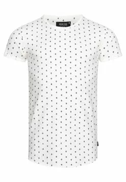 INDICODE JEANS BATCHNORD - T-shirt Imprimé - Marshmellow