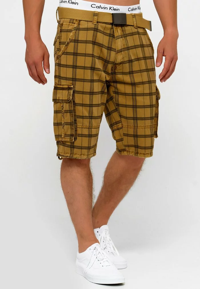 INDICODE JEANS BLIXT - Short - Amber Check 5 INDICODE JEANS BLIXT - Short - Amber Check – Image 5