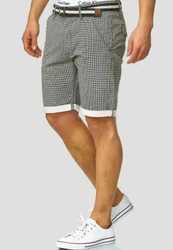 INDICODE JEANS Short - Black