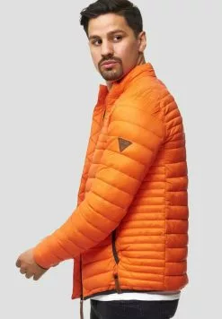 INDICODE JEANS Veste Mi-saison - Orange -INDICODE JEANS Boutique 4d48ec8f20504c2aa552126e83855a65