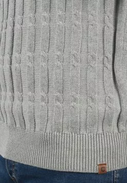 INDICODE JEANS IDPAULETTA - Pullover - Grey Mix -INDICODE JEANS Boutique 4e1f299741f140f5a5f4c5121d4edeb2