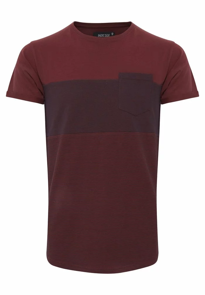 INDICODE JEANS IDMORLER - T-shirt Imprimé - Bordeaux 5 INDICODE JEANS IDMORLER - T-shirt Imprimé - Bordeaux – Image 5