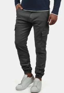 INDICODE JEANS IDBROMFIELD - Pantalon Cargo - Dark Grey