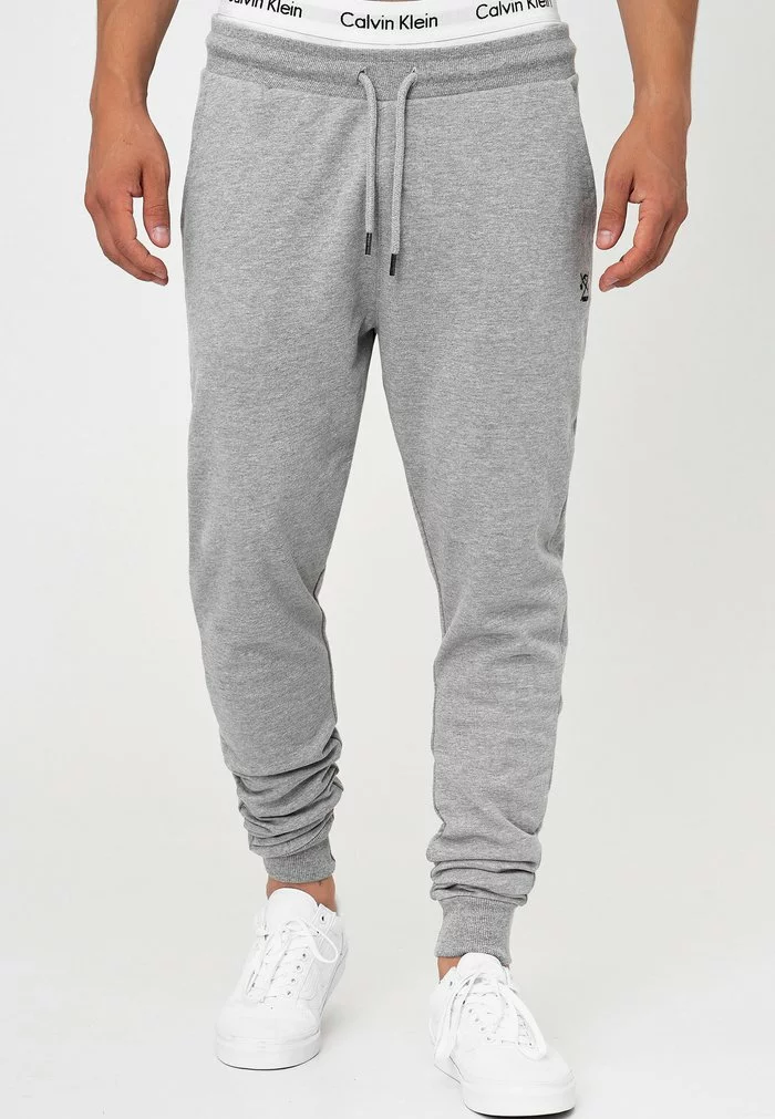 INDICODE JEANS Pantalon De Survêtement - Lt Grey Mix 1 INDICODE JEANS Pantalon De Survêtement - Lt Grey Mix