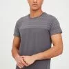 INDICODE JEANS IDROSTO - T-shirt Imprimé - Pewter