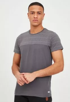 INDICODE JEANS IDROSTO - T-shirt Imprimé - Pewter