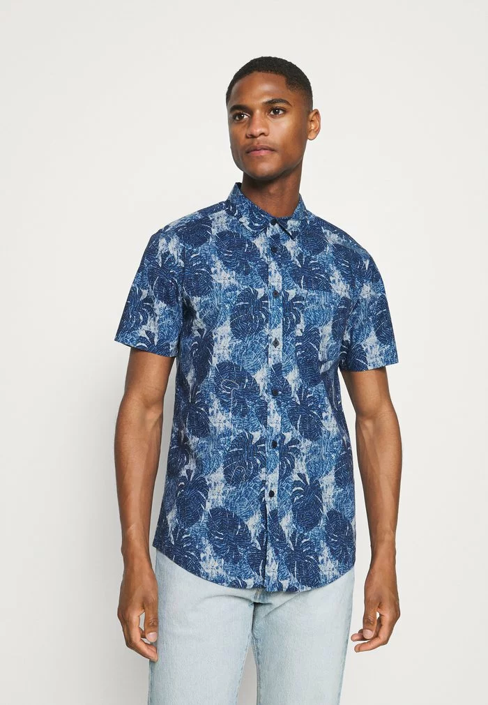 INDICODE JEANS EACKER - Chemise - Navy 1 INDICODE JEANS EACKER - Chemise - Navy