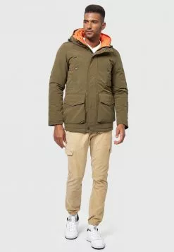 INDICODE JEANS WATERS - Parka - Army
