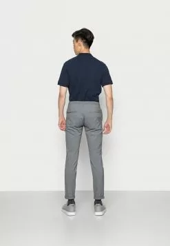 INDICODE JEANS EBERLEIN WITH ROLLED UP - Pantalon Classique - Grey Mix -INDICODE JEANS Boutique 4fe3fe1075f043ba8e170dbbf589f227