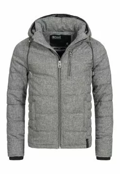INDICODE JEANS MOISES - Veste D'hiver - Dk Grey