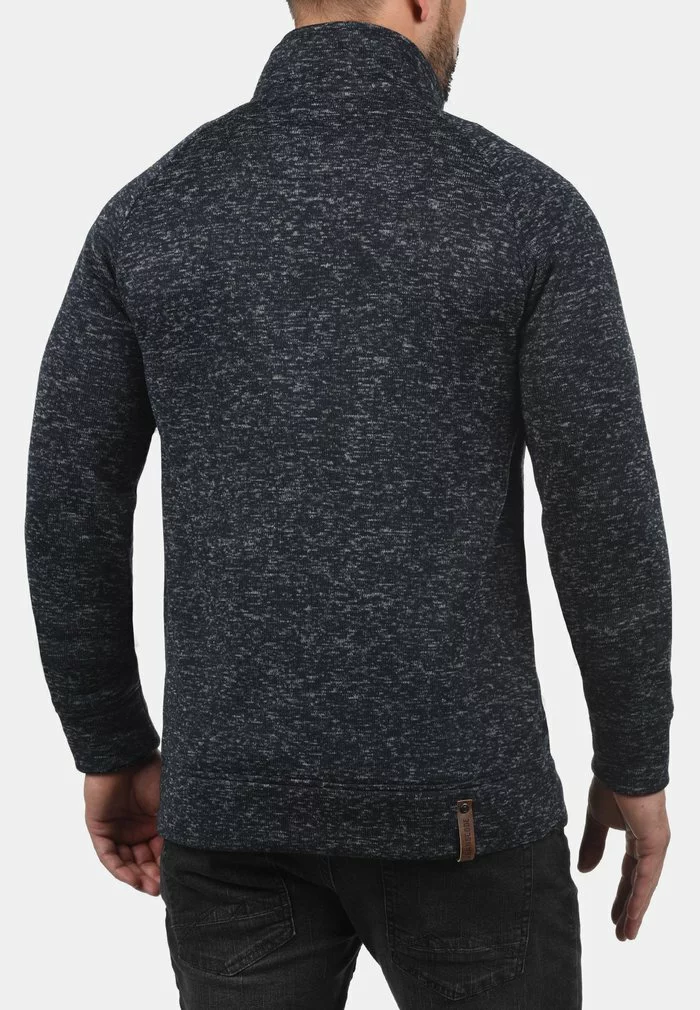 INDICODE JEANS IDLUKIN - Sweat à Capuche Zippé - Navy 2 INDICODE JEANS IDLUKIN - Sweat à Capuche Zippé - Navy – Image 2