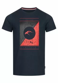 INDICODE JEANS LEONARDO - T-shirt Imprimé - Navy