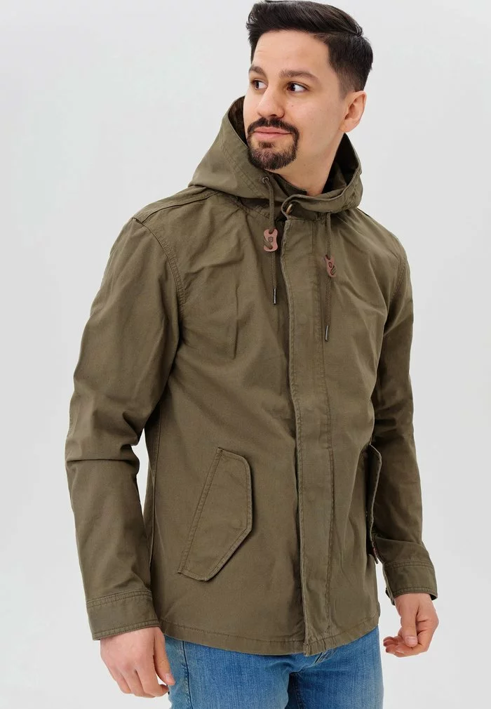 INDICODE JEANS LOUGH - Veste Légère - Army 1 INDICODE JEANS LOUGH - Veste Légère - Army