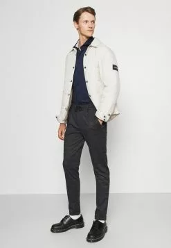 INDICODE JEANS EBERLEIN WITH ROLLED UP - Pantalon Classique - Macan Grey -INDICODE JEANS Boutique 51183884b3fc4a3e97e4edd2e7a2dc6a