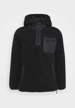 INDICODE JEANS ELLERSLIE - Sweat Polaire - Black -INDICODE JEANS Boutique 5162dd81d53946ee8c3939e8575ae472