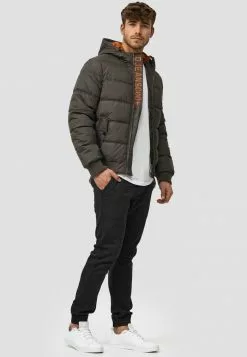 INDICODE JEANS ADRIAN - Veste D'hiver - Raven