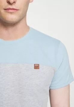 INDICODE JEANS HAMMOND - T-shirt Imprimé - Light Grey -INDICODE JEANS Boutique 51cbc3e1511141cfba50dbe6e9cd4e88