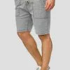 INDICODE JEANS Short - Light Grey